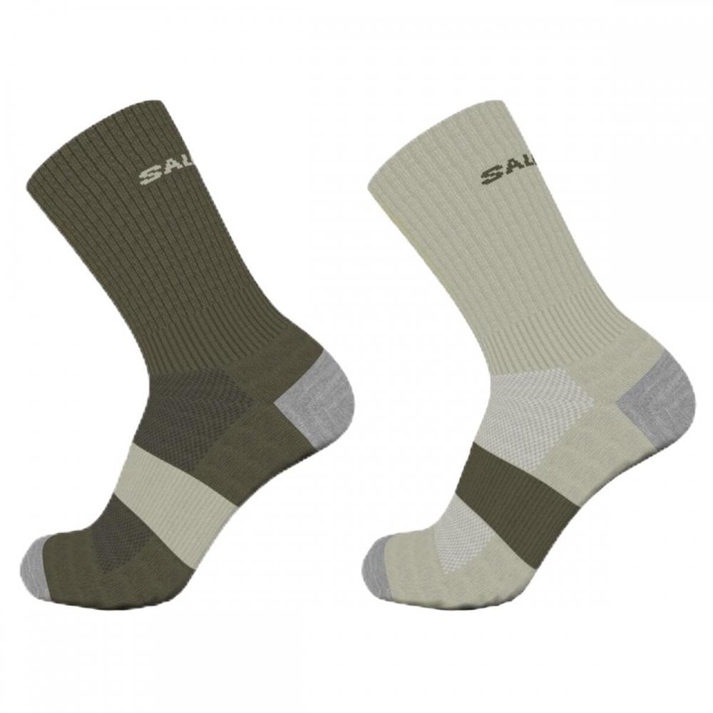 

[saloMon] Носки Носки 2 пары Evasion Crew 2 Pack Evasion Crew 2 Pack Olive Nightalfalfa M