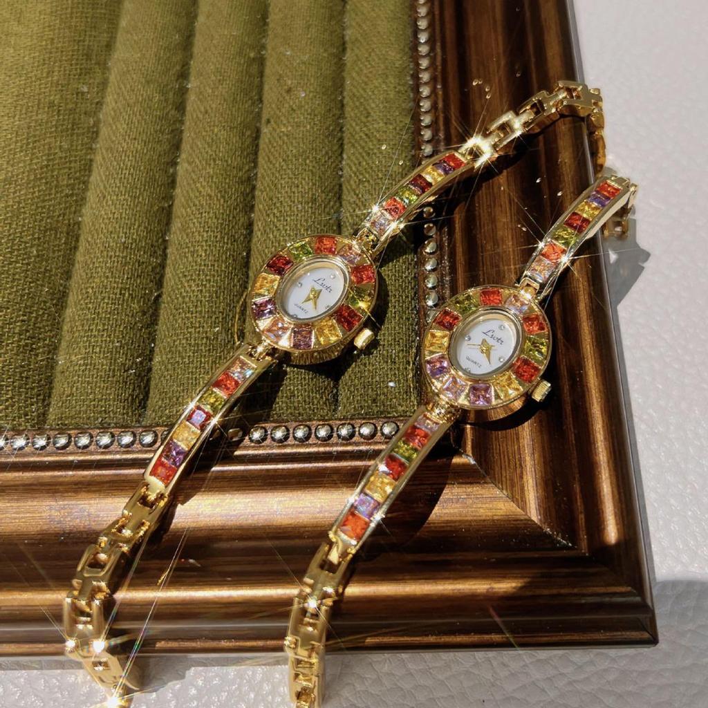 Pre-owned LSVTR Women's High-End Fashion Watch, Light Luxury, TikTok Trending.