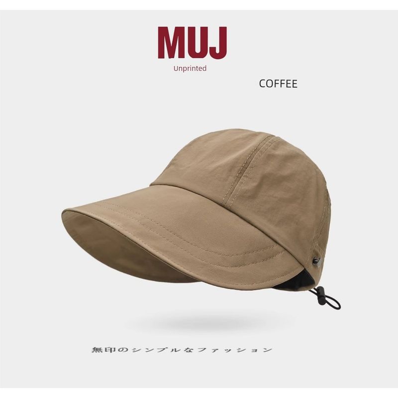 

Японская Чжао Лусы в том же стиле панама мужская и женская для улицы, для бега, спортивная шляпа от солнца, летняя быстросохнущая, с защитой от солнца Coffee Adjustable 54-60cm