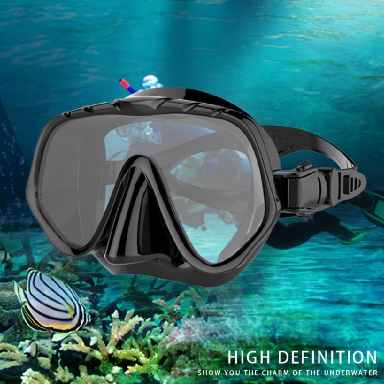 Scuba Diving Mask,Tempered Glass Snorkel-Dive-Mask Anti-Fog Swim Mask Goggles