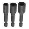 Screw Tap Socket Holder Extension Bar 412mm Set of 6 for Professional Use