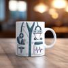 Customized Doctor Theme Ceramic Mug Personalized Gifts for Doctors Coffee Mugs White Personalized Mugs for Men And Women