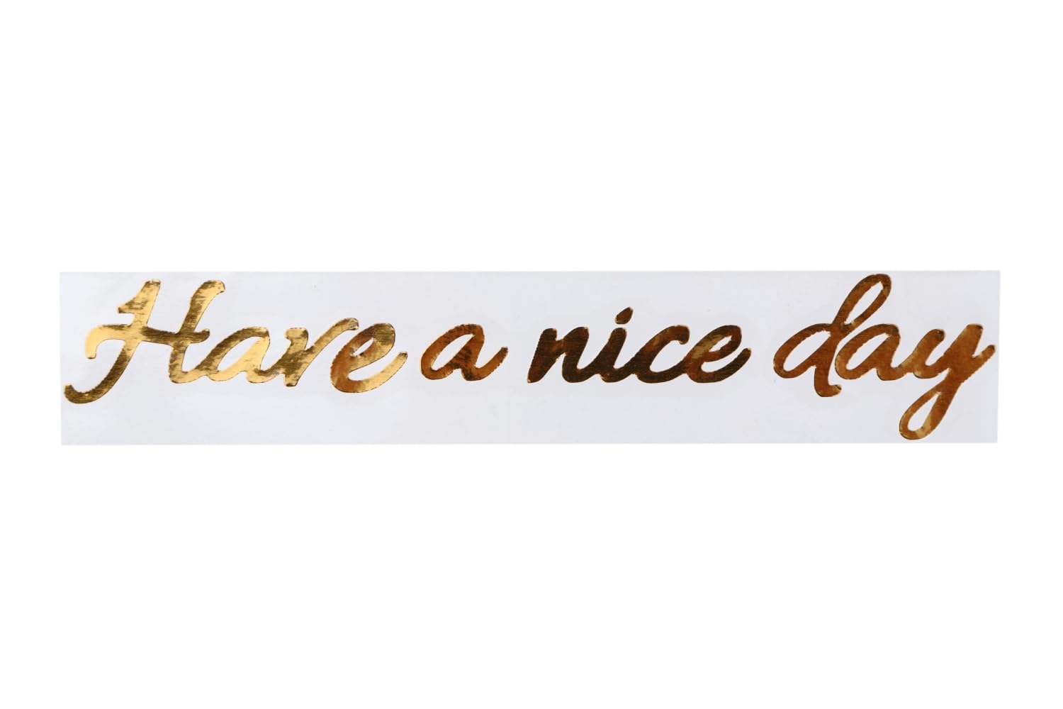 

Sticker Shop Donperi Have a nice day Waterproof Funny Cutting Sticker Helmet Compatible Curved золотой