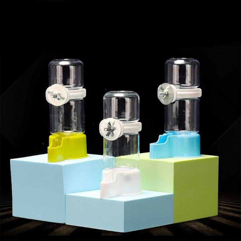 2PCS Automatic Auto Waterer For Parrots Budgies Cockatiels Safe Plastic Water Dispenser Feeder Easy Maintenances