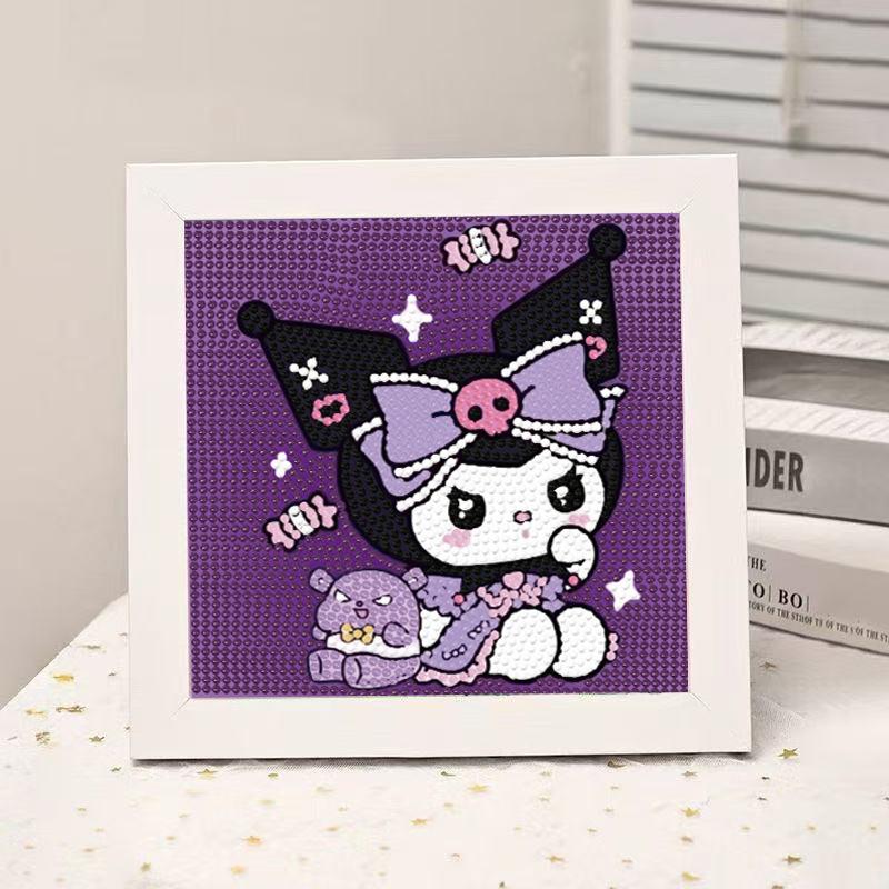 High-End Diamond Painting Diy Van Gogh Starry Sky Cat Creative Handmade Toy Table Decoration Diamond Painting With Frame