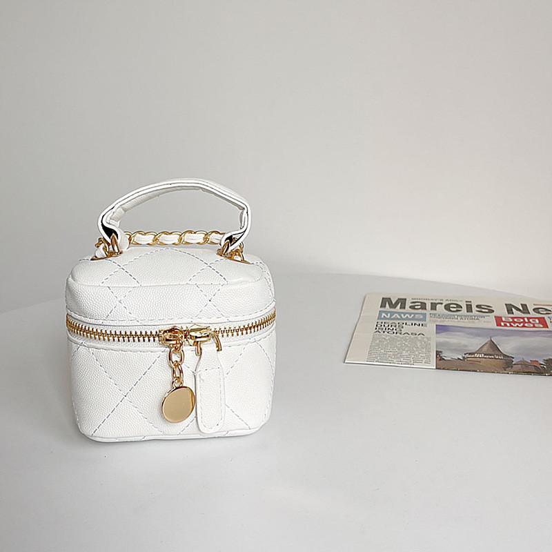 Stylish Mini Girls Bucket Bag Trendy Korean Chain Strap Fashion Accessory For Kids