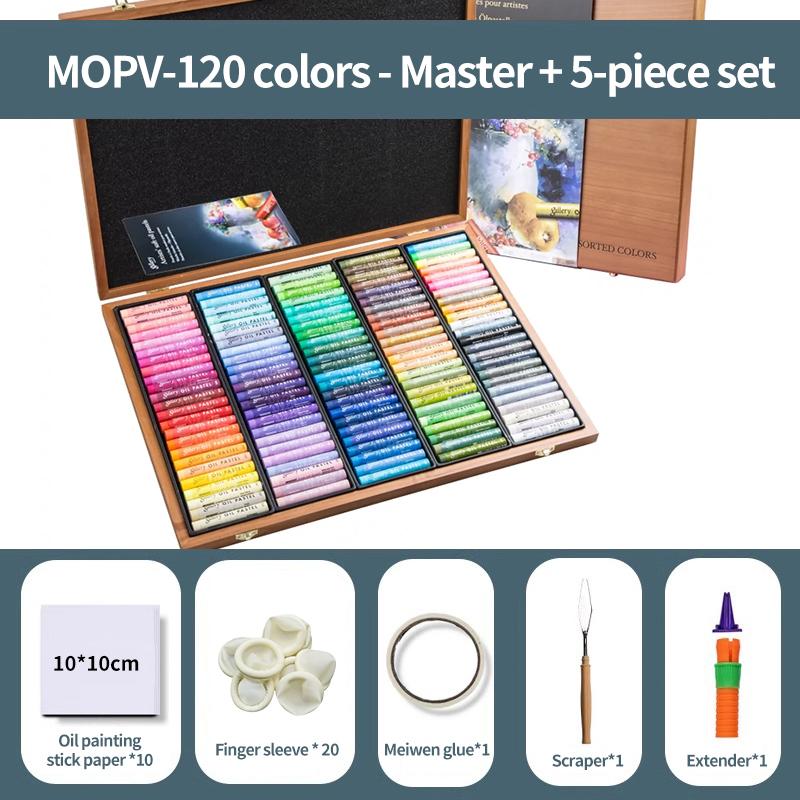 MUNGYO 72/120 Farben Weiche Ölpastelle Holzbox Buntstift Künstler/Meisterklasse Graffiti Malerei Kunst Zeichenbedarf
