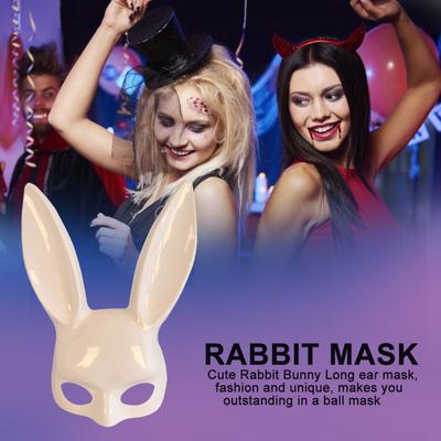 Černá Králičí Uši Králík Maska Ženy Maškarní Anime Cosplay Králík Maska Rekvizity