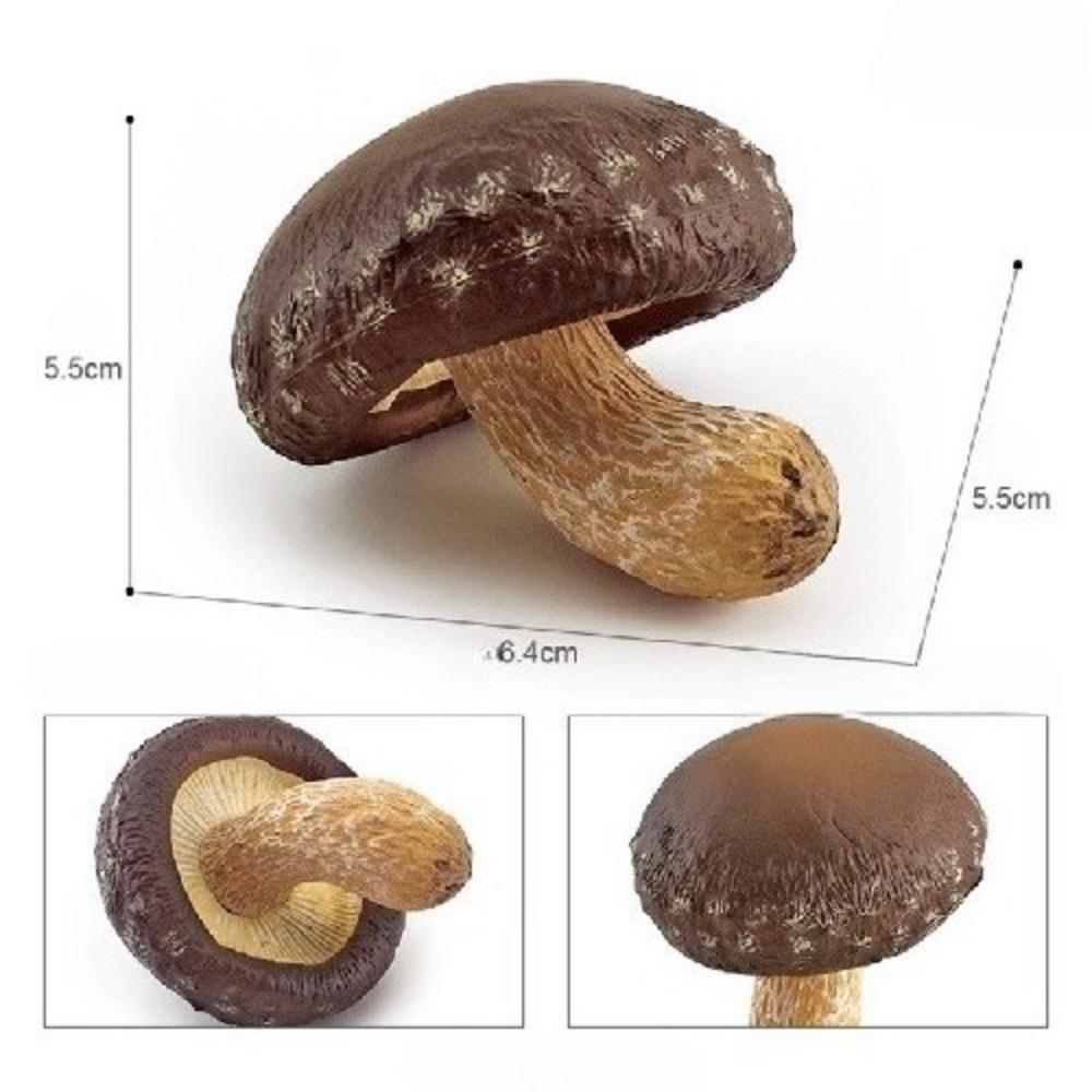 Shiitake-Pilz Maki Pilz Rutschiger Pilz Matsutake Giftiges Seil Schirm Zwillingspilz Desktop-Dekoration Modell Spielzeug