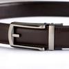 Men's High-End Faux Leather Belt with Automatic Buckle, 3.2cm Wide - Fashionable Business Style