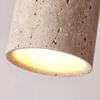 Joyinled Modern Travertine Stone Ceiling Lamp Flush Mount Natural Stone Lighting Fixture for Bedroom Hallway Foyer Corridor