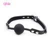 Mouth Plug Silicone Ball Oral Fixator PU Leather Belt Bondage    Bdsm Bondage Slave Ball Gag Erotic Sex