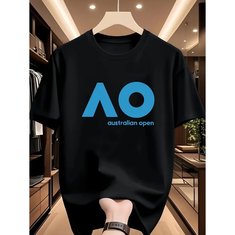 

New Geometric Blue Graphic Pattern Men S T-Shirt - Stylish Crew Neck, Short Sleeves, Breathable And Comfortable, Perfect for Casual Outings 4XL чорний