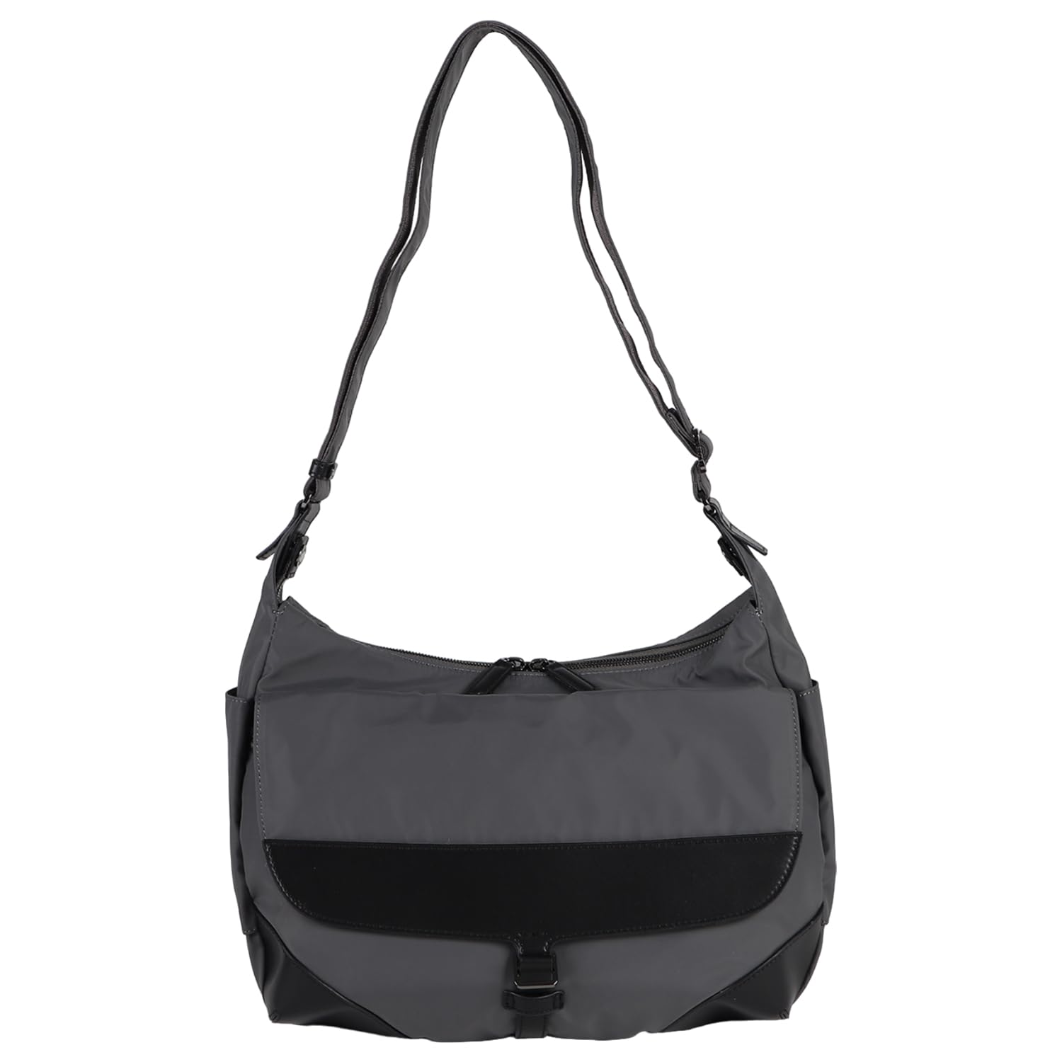 

Isaac Military Flap Shoulder Size Bag, M, DGY(15)