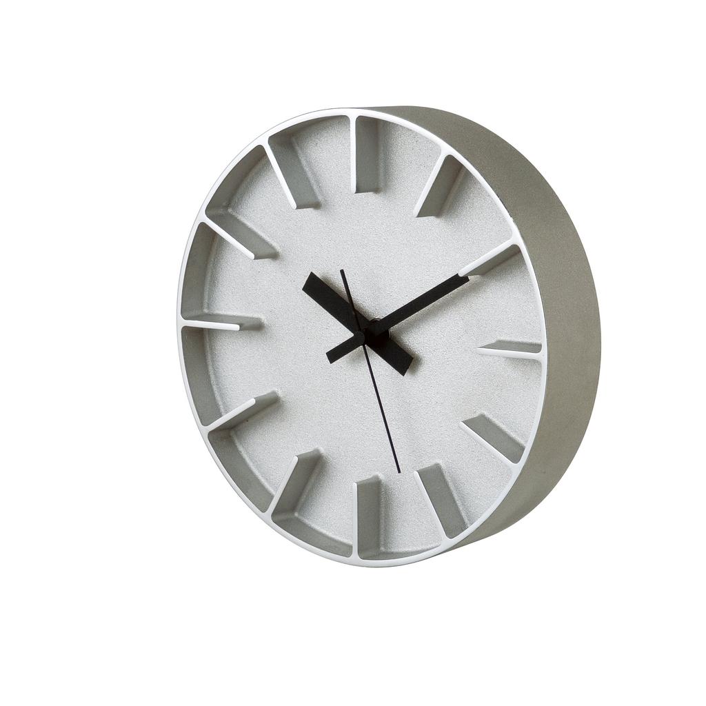 Lemnos Wall Clock Analog Edge Clock Aluminum Edge Clock AL Lemnos 18cm AZ-0116 Diameter