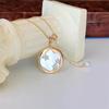 High-End Mother-of-Pearl Star Clavicle Necklace for Women - Trendy Cold Style