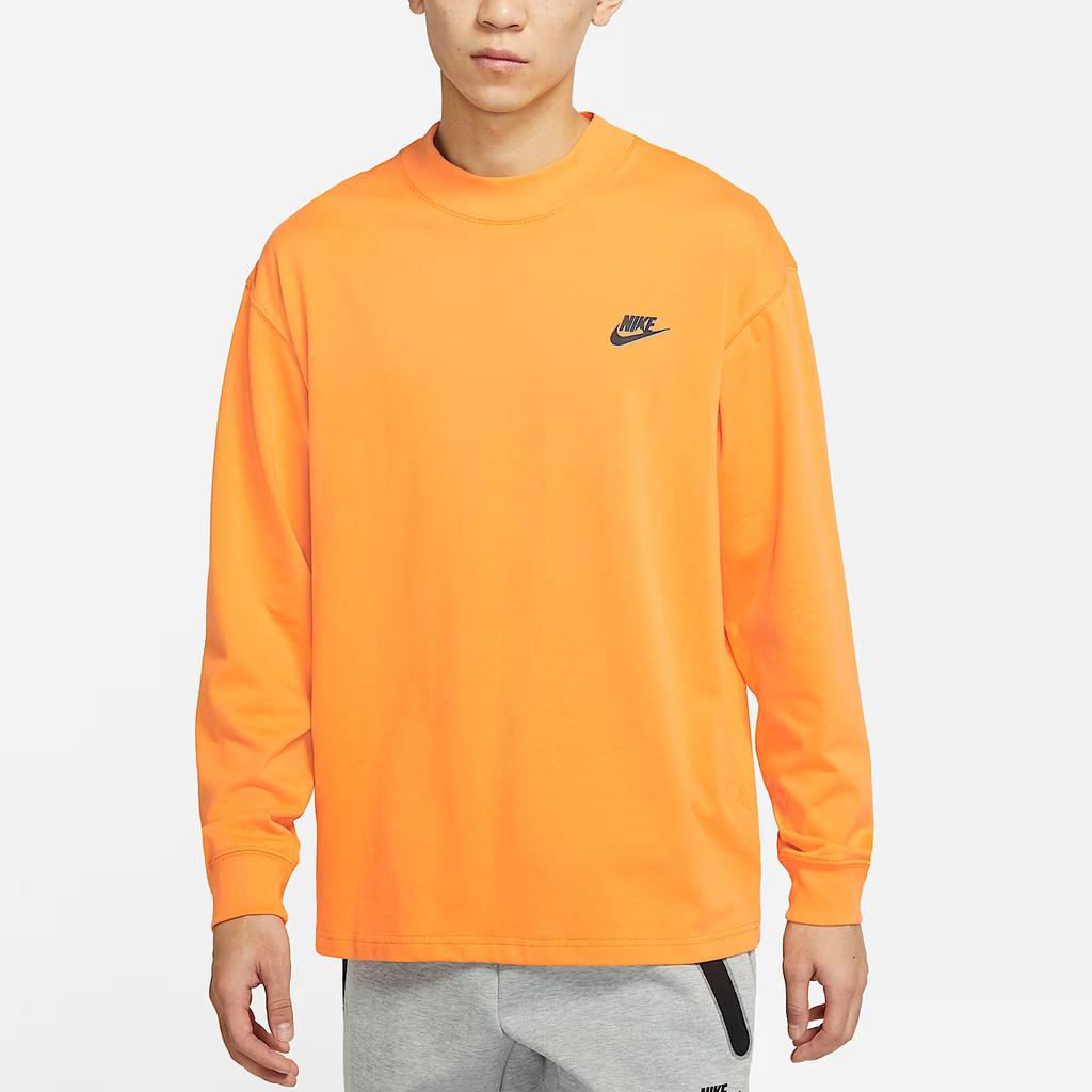 Nike Mountain Print Casual Sports Hoodie Men Hoodies Gold Orange CZ4664-886
