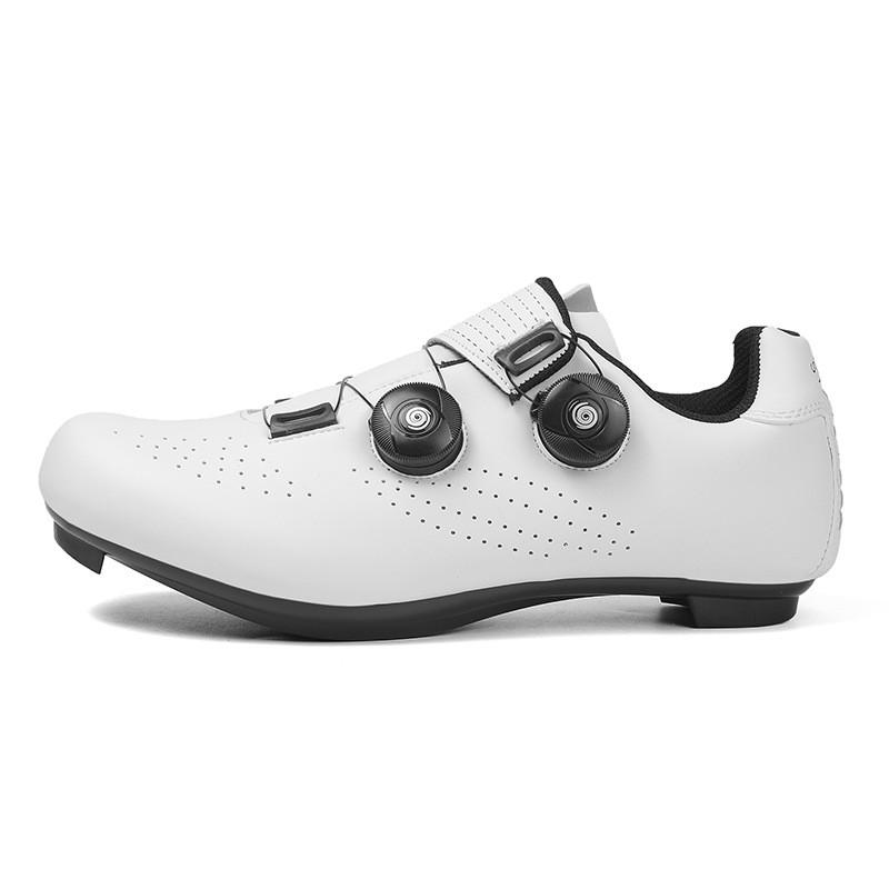 Men Women Cycling Shoes Road Mountain Bike Breathable Stiff Sole Clipless Compatible Outdoor Riding Footwear