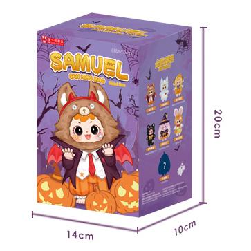 

Samuel Blind Box Halloween Carnival Vinyl Plush Pendant Blind Box Pumpkin Doll Girl Gift