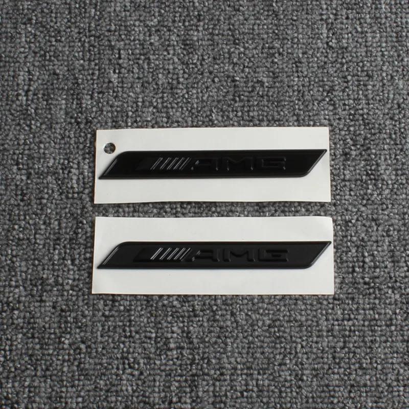 2p Car ABS sticker Suitable for Mercedes-Benz AMG fender side label GLE-class modification GLE400 GLE450 decorative modification
