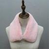 Women Furry Collar Wrap Neck Warmer Scarf Detachable Fake Collar Coat Accessory