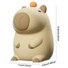 Cute Capybara Night Light Novelty Dimmable Nursery Nightlight Rechargeable Touch Lamp Silicone Pat Lamp for Kids Room Decor