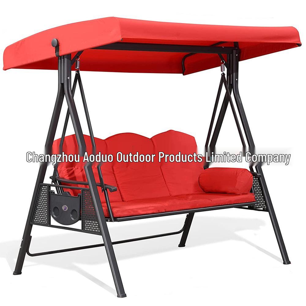 Outdoor Swing Canopy Replacement: Rain & Sun Protection Cover with Side Holes
