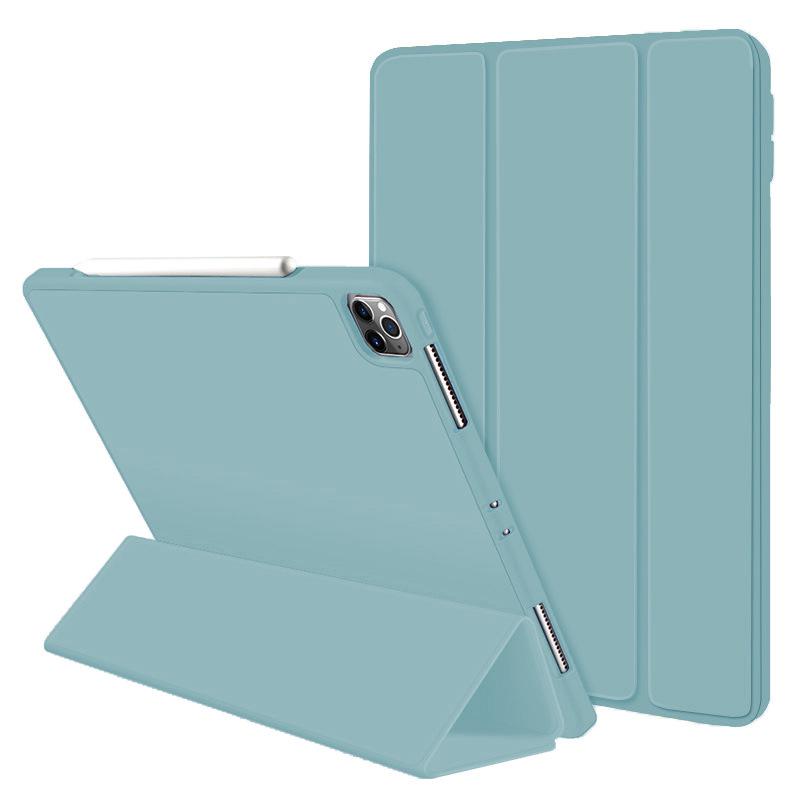 2026 iPad 11-inch Tri-fold Magnetic Leather Case: Protective Cover for Air/Pro
