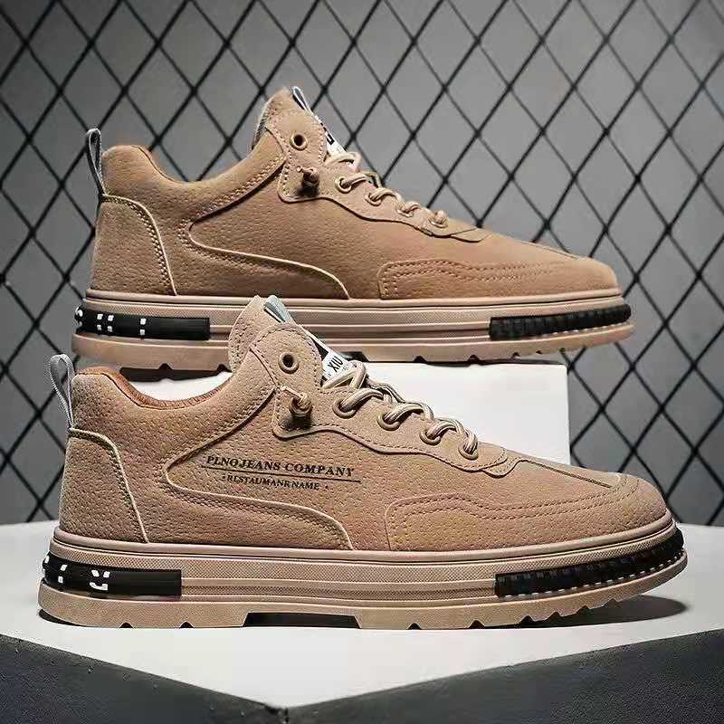 Shoes waterproof and dirt-resistant shoes spring and summer new non-slip and wear-resistant casual board shoes platform labor insurance shoes