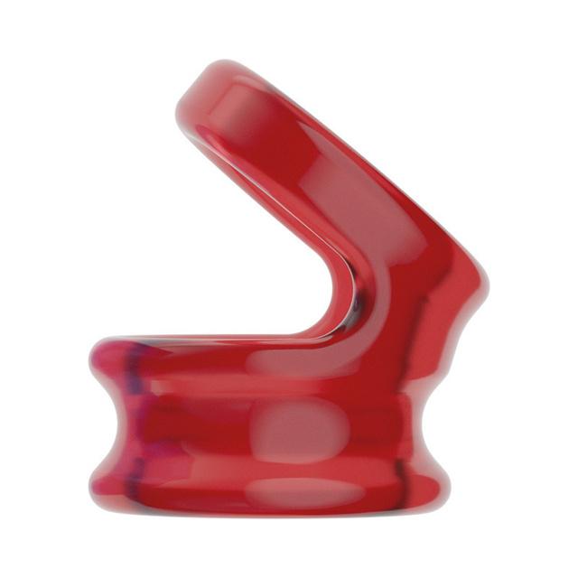 Soft TPE Cock Rings For Men Scrotum Testis Restraints Male Delay Ejaculation Penis Lasting Erection Adult Games Reusable