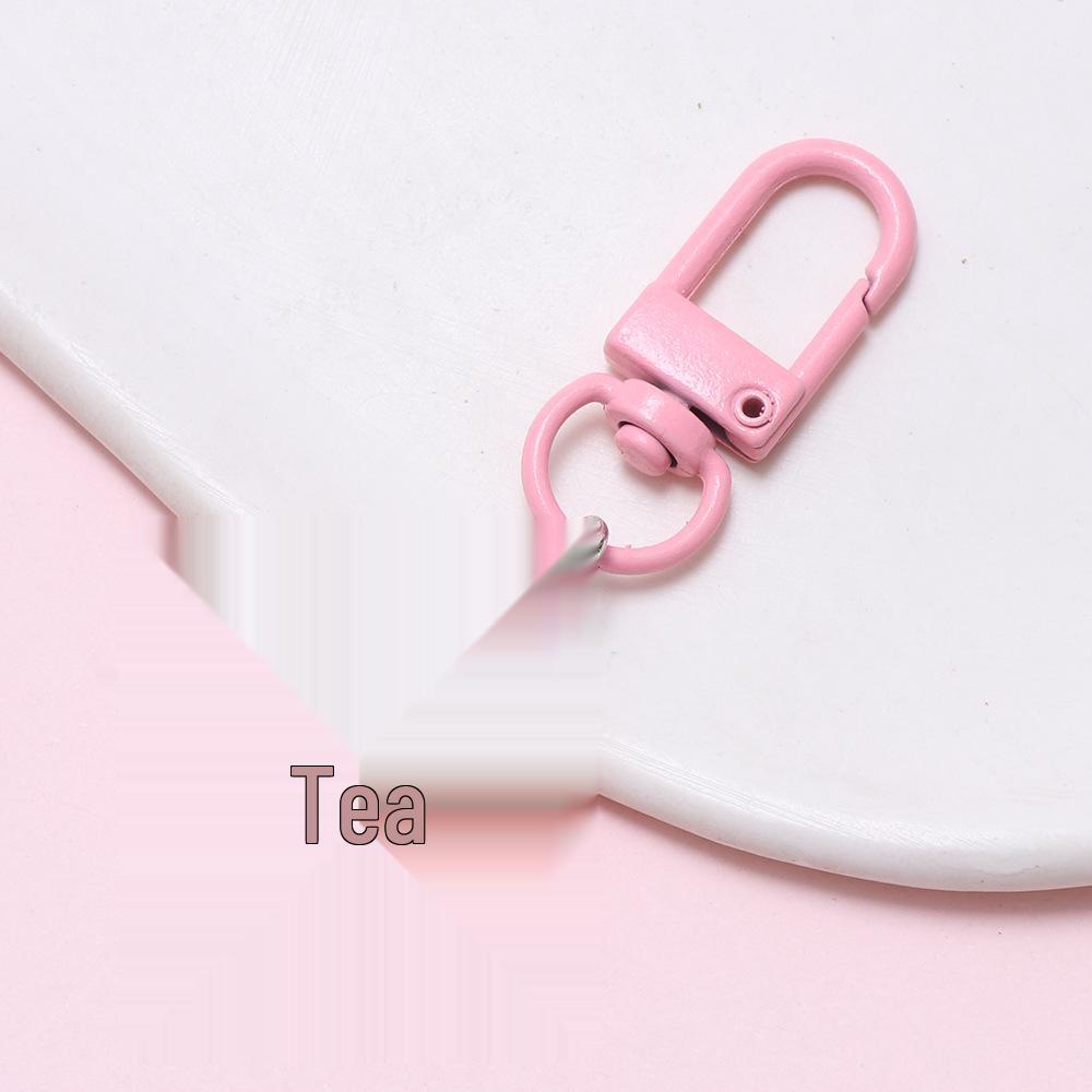 Mini Flower Keychain: Cute Resin Floral Charm Keyring, Ideal for Gifts and Bag Decoration