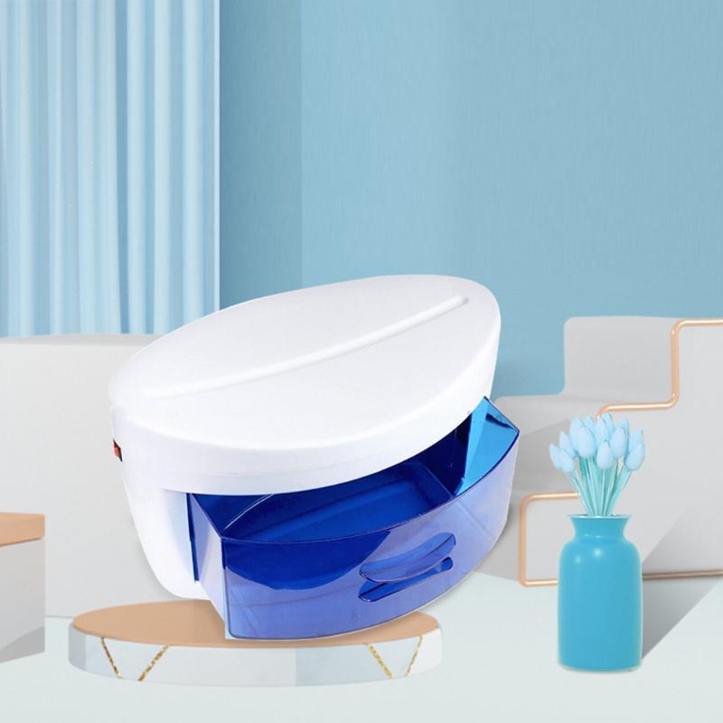 UV Sterilisatiekast UV Desinfectiekast voor Nagelstudio Schoonheidssalon Apparatuur met 10.000 Uur UV Lamp Levensduur