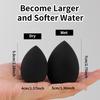 100/50/20 Pcs Black thumb powder puff mini air cushion Finger powder puff Foundation liquid Concealer Special makeup sponge tool