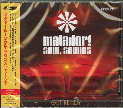 CD MATADOR! SOUL SOUNDS - Get Ready PCD24671 P-Vine Records 2018 Japan ObiJazz Used