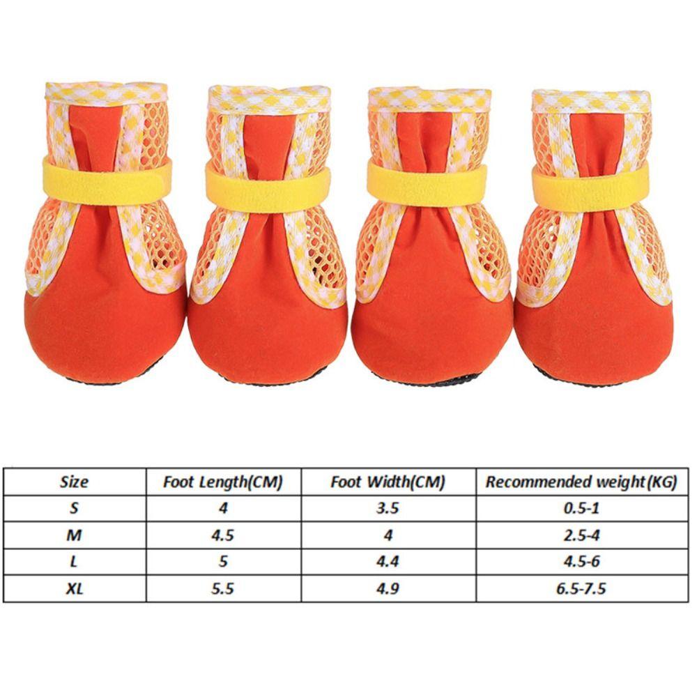 Psí Obuv Síťovaná Psí Boty pro Mazlíčky Nepromokavé Prodyšné Psí Boty Odolné proti Opotřebení Měkká Podrážka Ochrana Psích Tlap Chůze se Psem