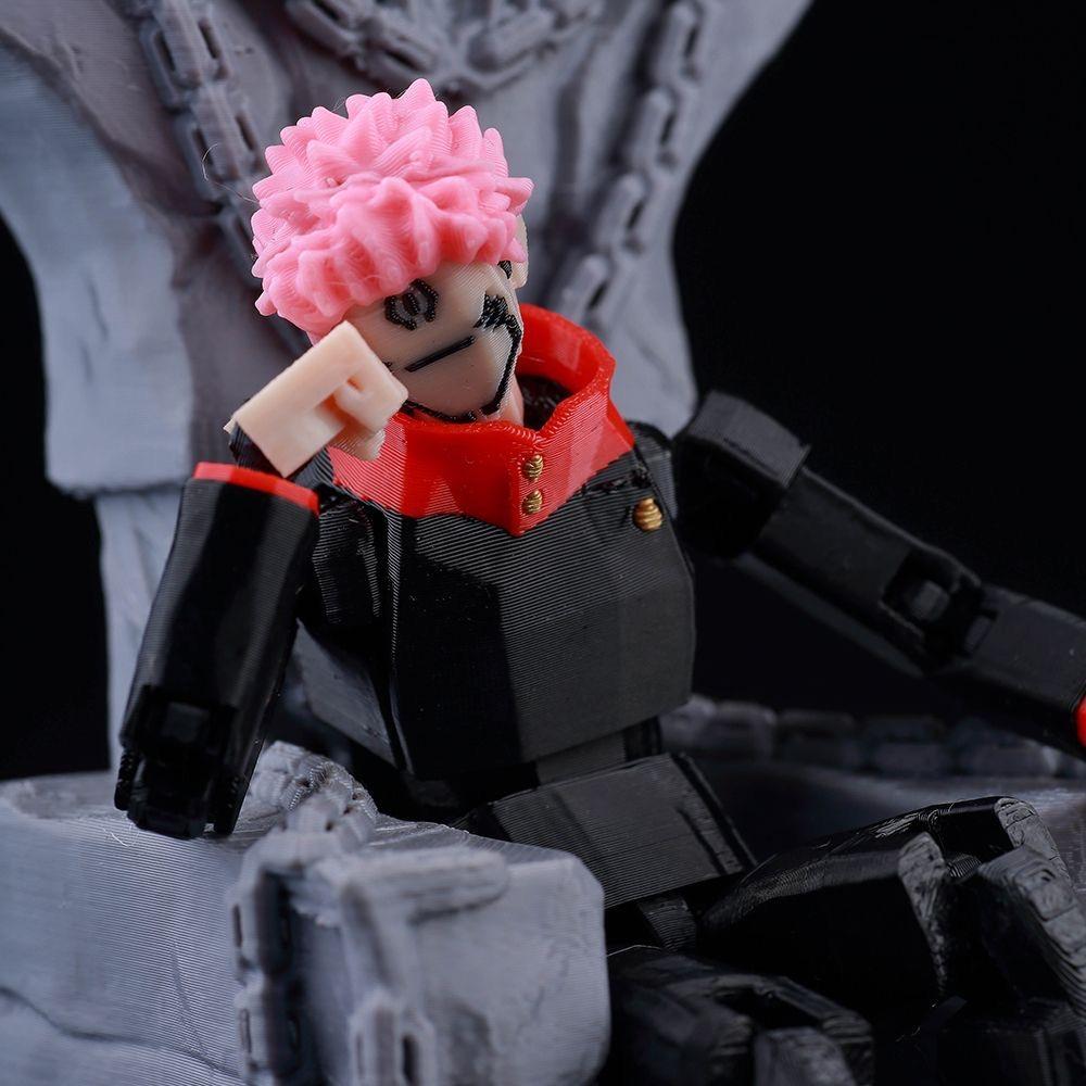 Jujutsu Kaisen 9L 3D Print Gojo Satoru Geto Suguru Anime Action Figure Choso Fushiguro Toji Model Toy Boys Collection