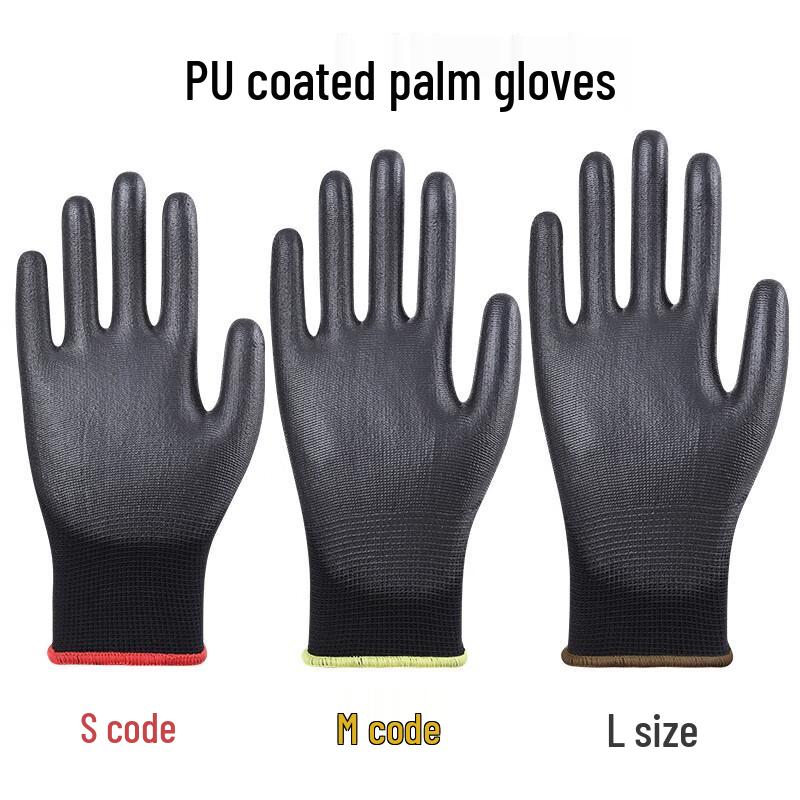 Youang Nylon Palm Coated Work Gloves