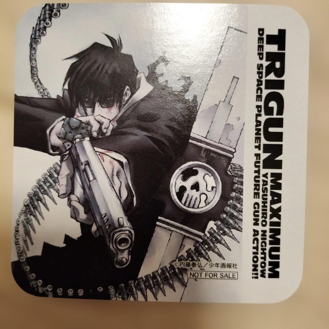 

[USED] Wolfwood TRIGUN Coaster Collaboration Cafe Bonus Trigun