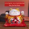 Lucky Cat Ceramic Ornaments - Cute Cartoon Decorations & Creative Gifts
