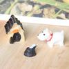 Smart 3Pcs Dollhouse Craft Micro Landscape DIY Flower Pot Miniature Decor
