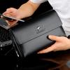 Men's Lychee Pattern Business Clutch Bag