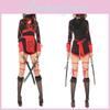Einzigartiger Damen Ninja-Jumpsuit für Cosplay-Partys und Halloween-Festlichkeiten