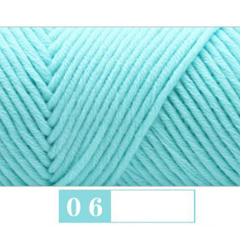 Vogue Milk Cotton Yarn Cord Fashion 8Ply Home For for Diy Knitting Scarf Handmade Accessories Sewing Line Crochet Thread