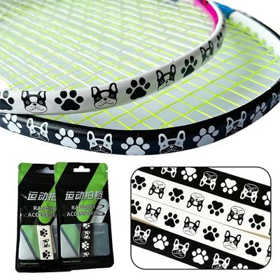 Anti Paint Off Racket Head Protector Tape Wear Resistant Self Adhesive Racket Protector Racquets Protective Sticker