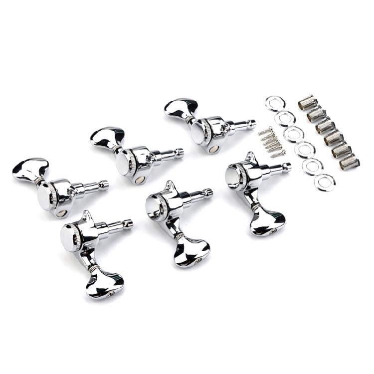 Guitar String Tuning Pegs 3L3R Metal Guitar Tuners Metal Tuners Guitar Accessories Machine Head Locking Tuning Machines 1