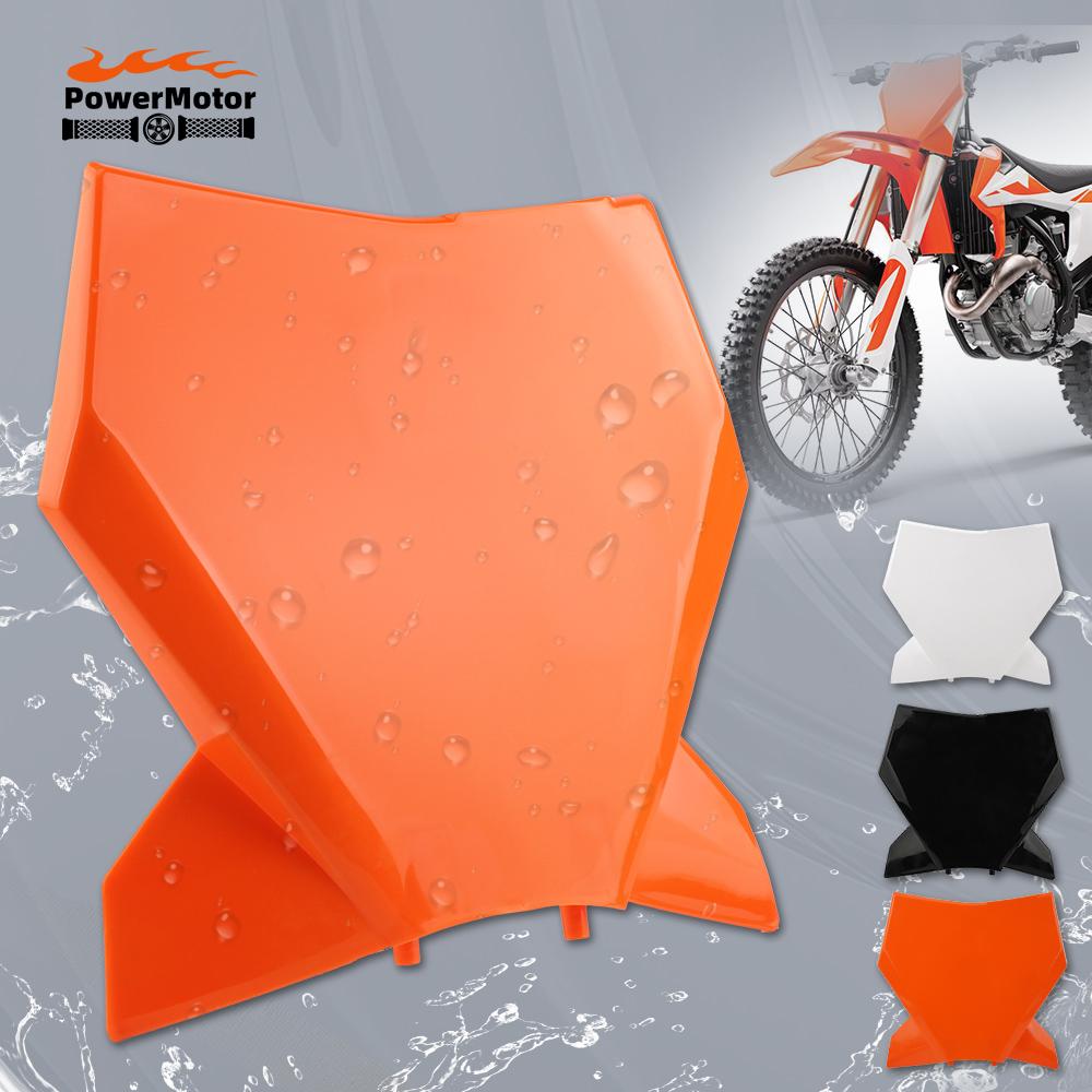2023 2024 Enduro Per Moto KTM Copri Targa Anteriore SX SX-F XC XC-F 125 250 300 350 450 Motocross Dirt Bike Pezzi
