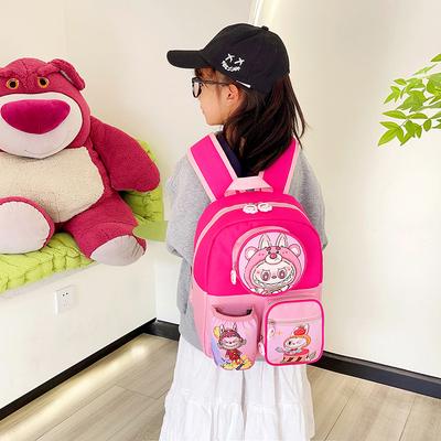 School Bag Labub School Bag New Backpack Cute Cartoon High-value Backpack 3-6 Years Old