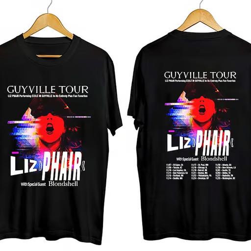 

Vintage LizPhair Guyville Tour 2023 Shirt concert Short Sleeve S5XL MM1092 Unisex T-Shirt S