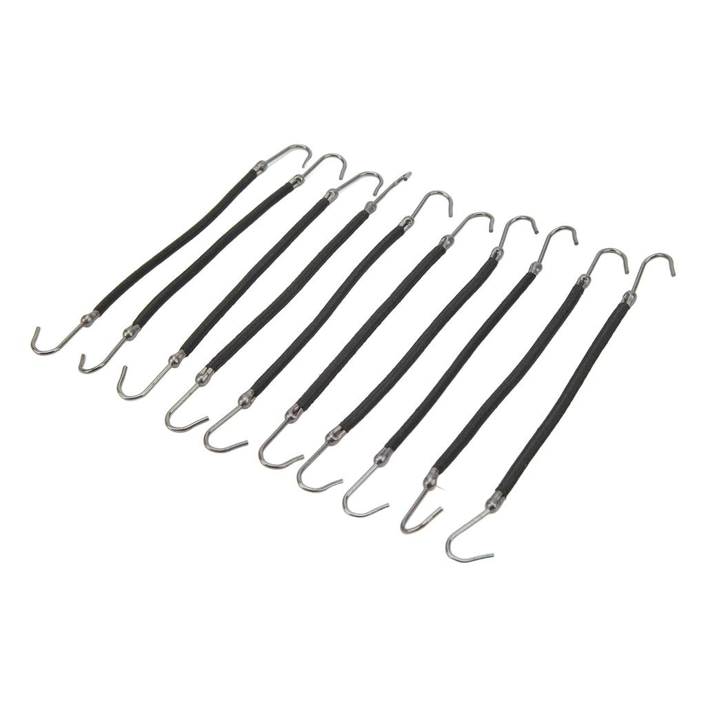 10 Stück Pferdeschwanzhalter Haken Damen Mädchen Flexibles Elastisches Haarband Haken Styling Werkzeug für Verabredungen