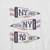 New Era New York Yankees Flag T shirT whiTe 15147544